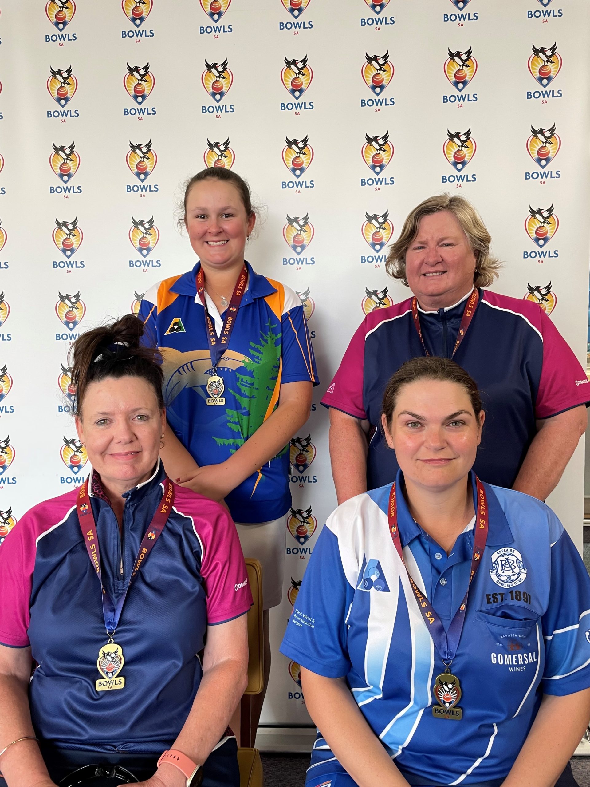 Women's Winners - (Skippered by Laini McGorman of Adelaide)