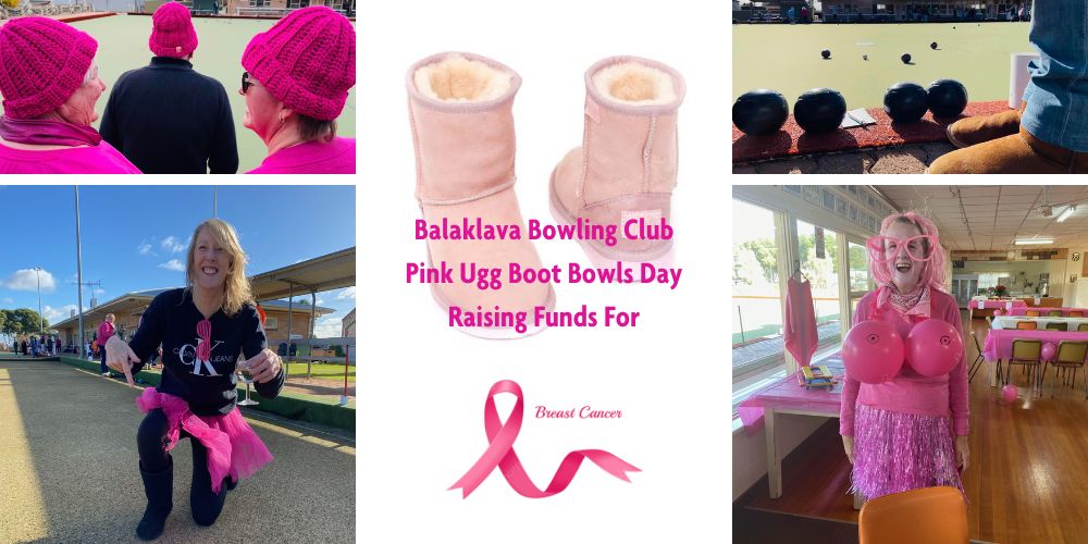 Balaklava Bowling Club Pink Ugg Boot Fundraiser