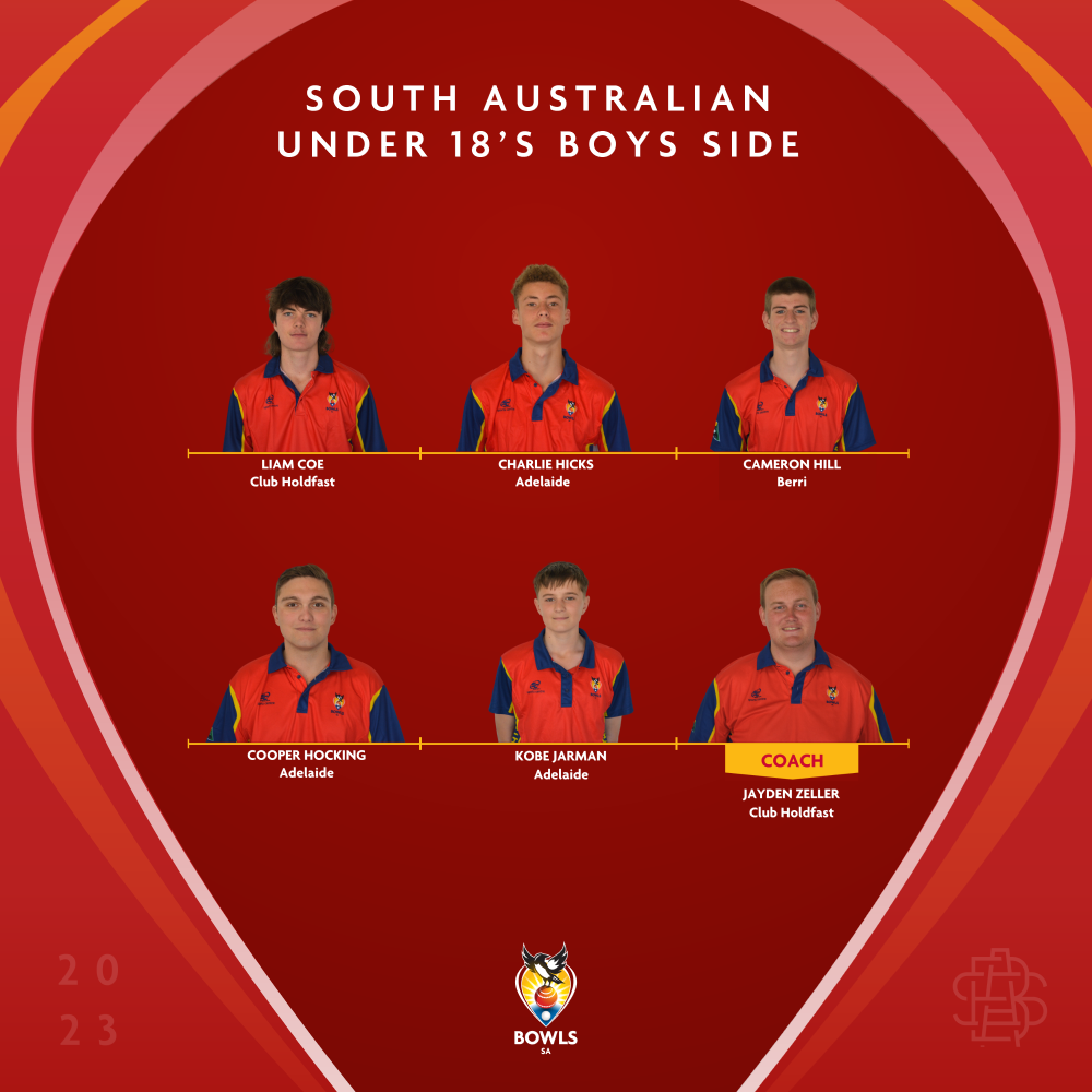 SA State Under 18's Boys Side
