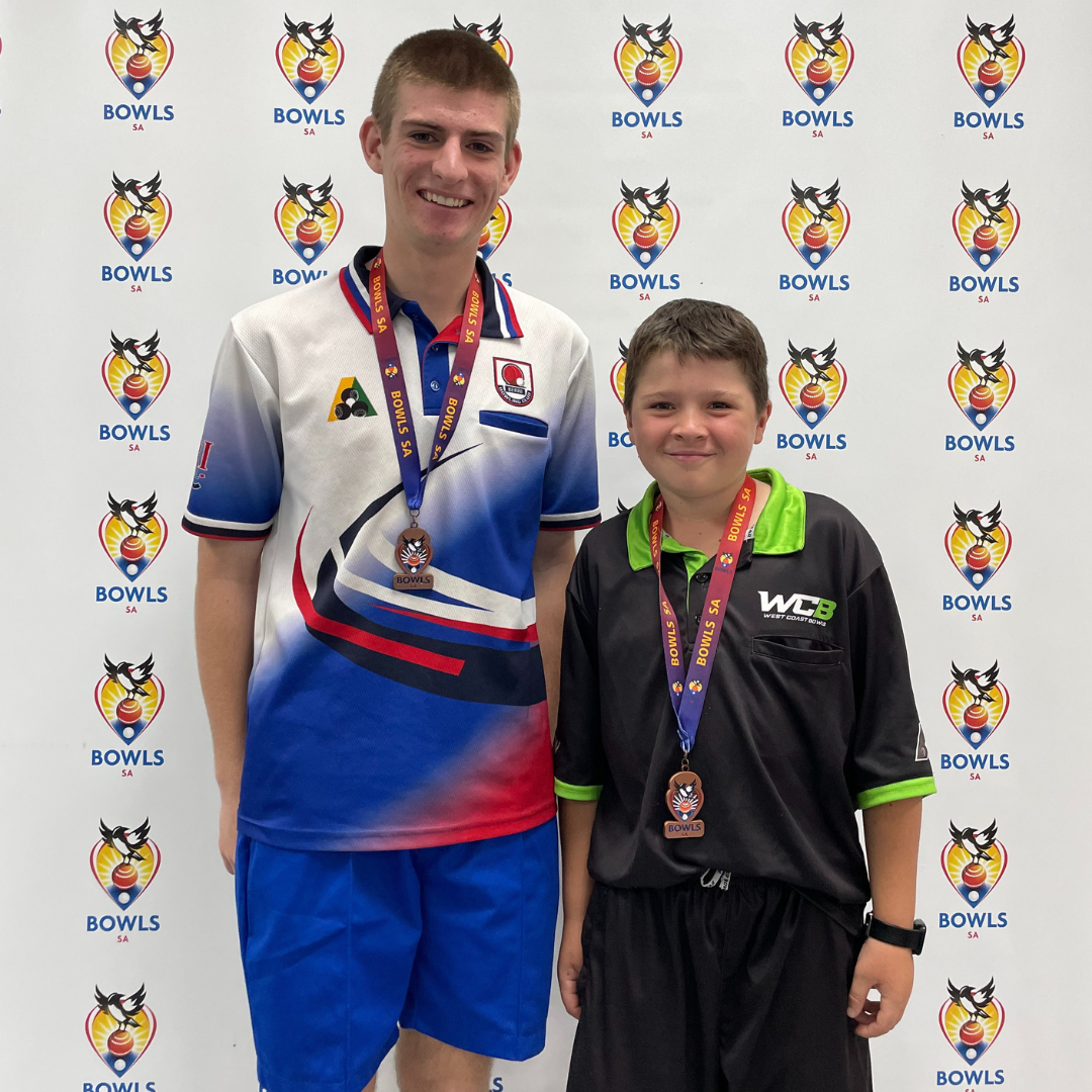 Open Pairs Bronze - (L to R) Cameron Hill and Jayden Green