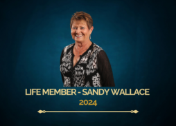 Life Member Award 2024 Sandy Wallace