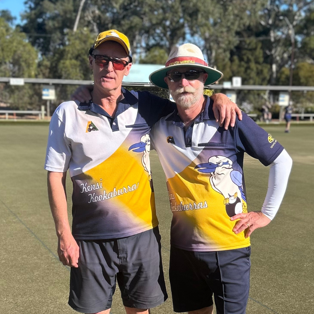 O60s Men's Pairs Runners Up