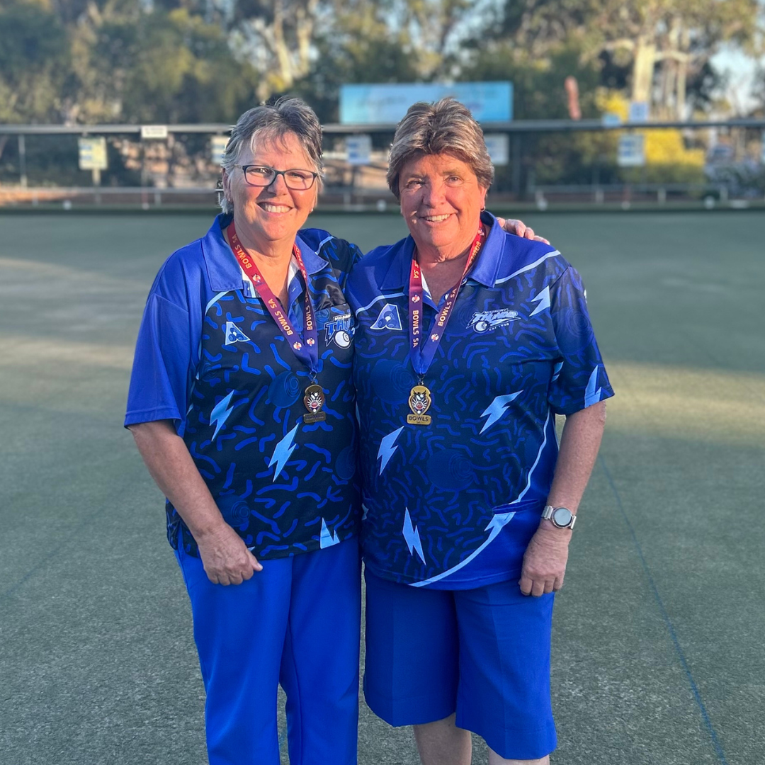 O60s Women's Pairs Winners