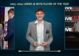2023 2024 U18 Boys Player of the Year Kobe Jarman