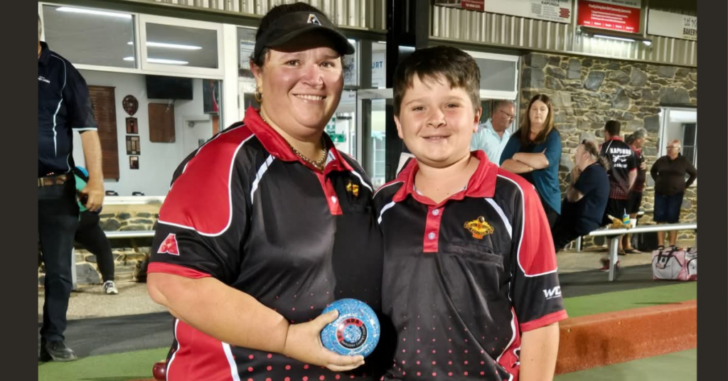 Katrina and Jayden Green Kapunda Club Champions 2025