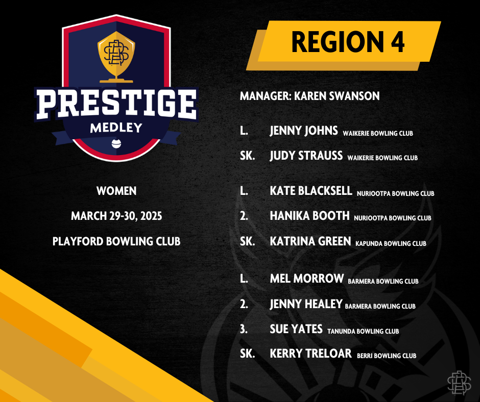 Womens Region 4 Prestige 2025