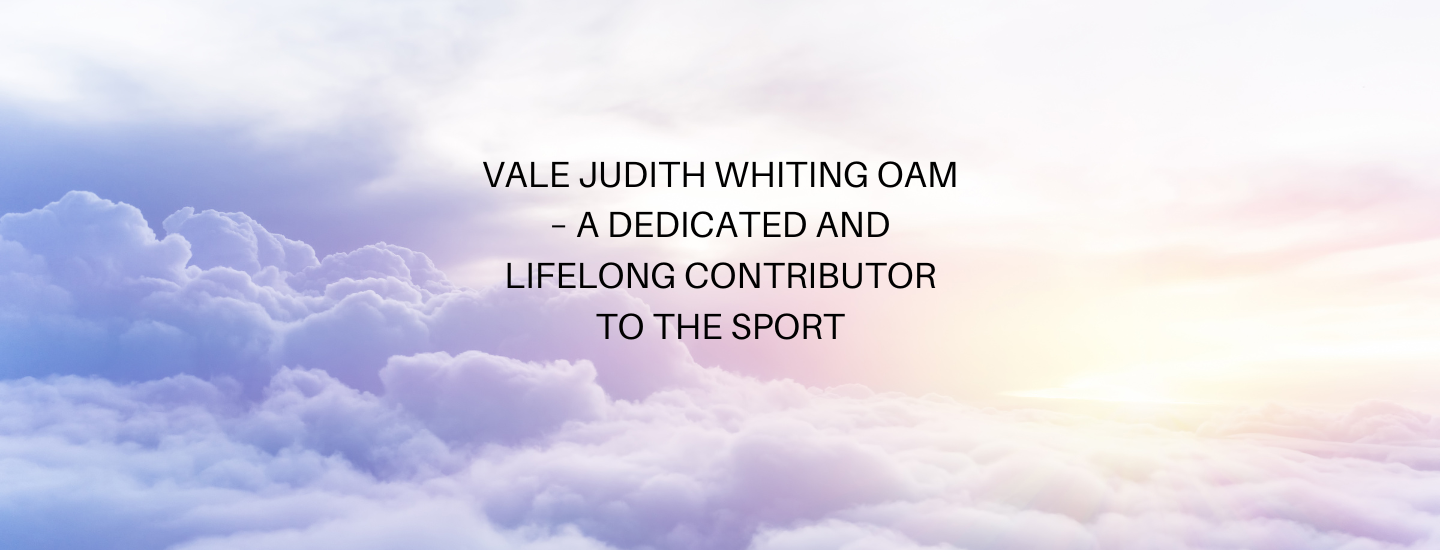 Vale Judith Whiting OAM